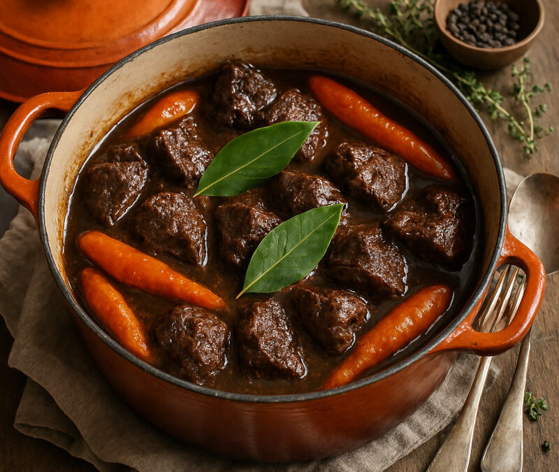 La daube : L’art sacré du mijotage à la Française