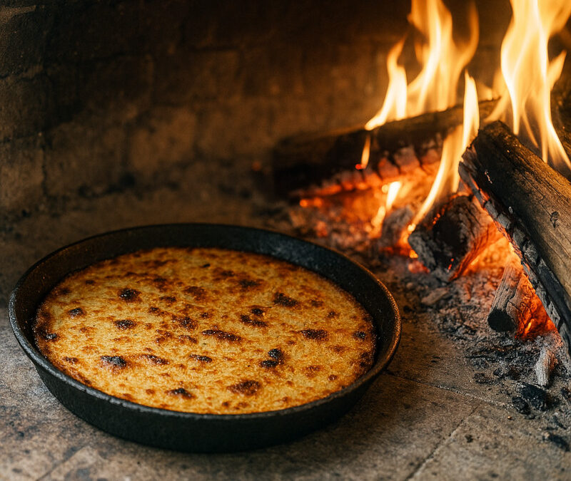 La socca Niçoise : Le feu de bois comme seul maître
