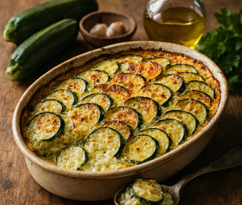Le gratin de courgettes : Histoire, science d&rsquo;une recette et secrets d&rsquo;un terroir Méditerranéen