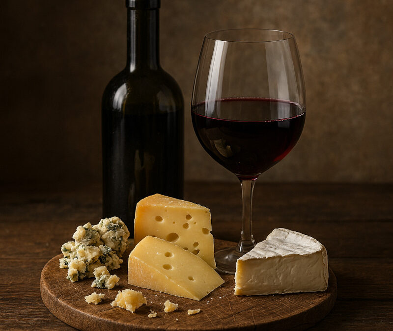 Le mythe du vin rouge avec le fromage : Erreur gastronomique ou tradition mal comprise ?