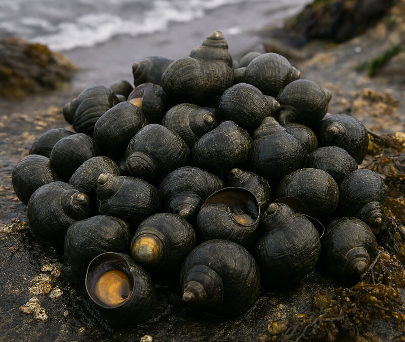 Les bigorneaux de Bretagne : Le petit trésor noir de l&rsquo;estran