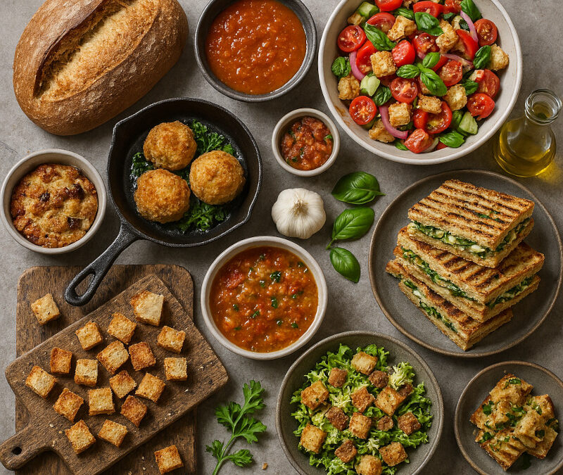 Mon pain est rassis : 10 recettes créatives pour ne plus jamais rien jeter