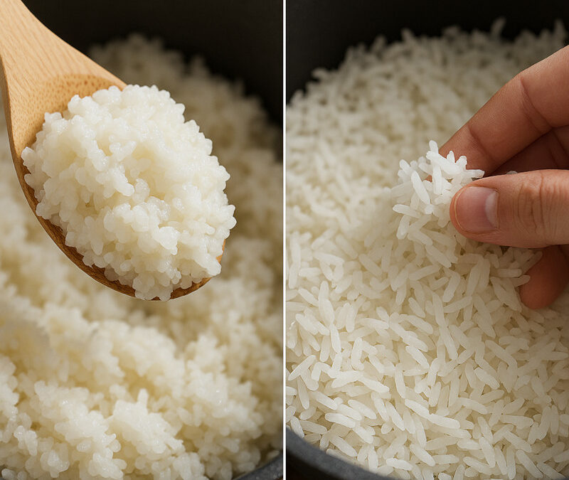 Riz trop collant ou trop sec : Comment rattraper l&rsquo;irrécupérable et ne plus jamais rater votre cuisson ?