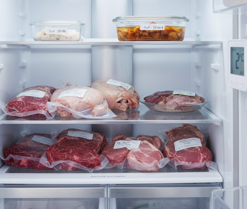 Comment conserver la viande en toute sécurité