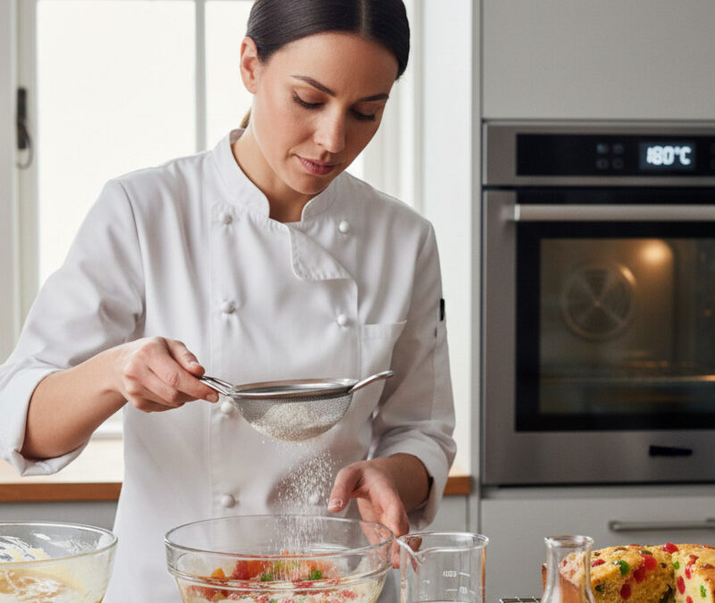 Comment éviter que les fruits tombent au fond d’un gâteau ?