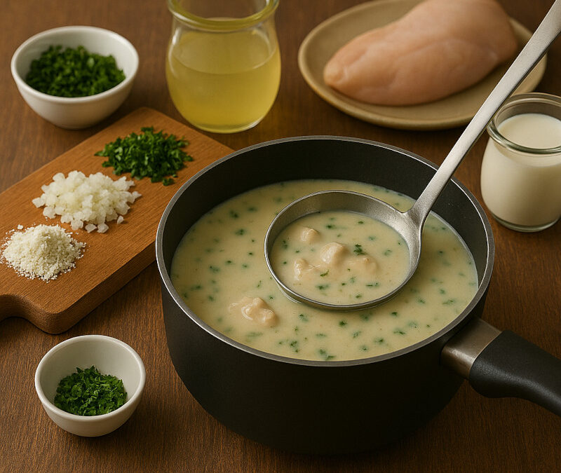 Comment réussir à tous les coups la sauce Poulette traditionnelle
