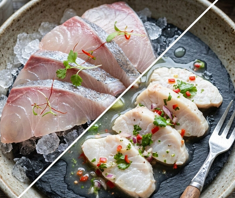 Comment utiliser le froid pour « cuire » : La science du Carpaccio et du Ceviche