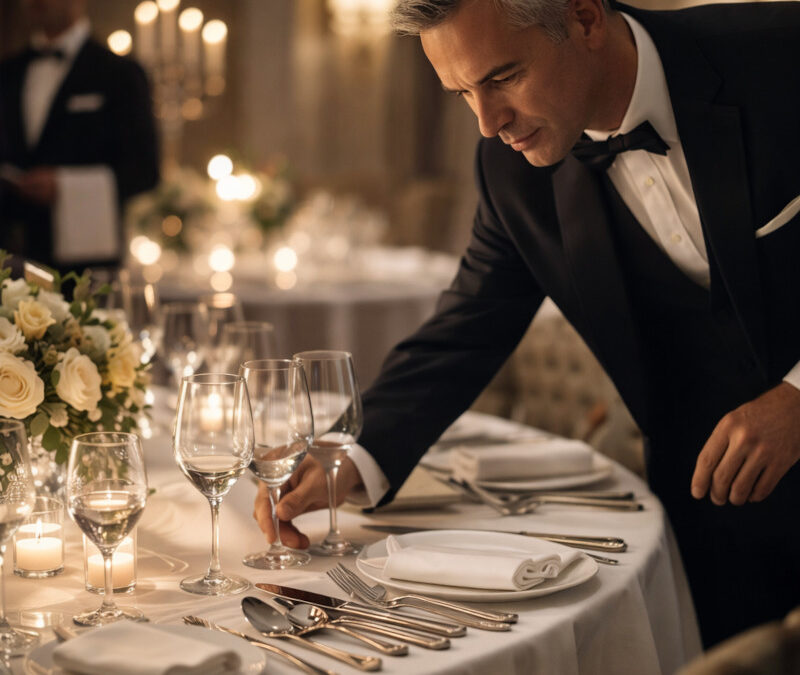 L&rsquo;art de recevoir : Les secrets des maîtres d&rsquo;hôtel pour anticiper sans déranger
