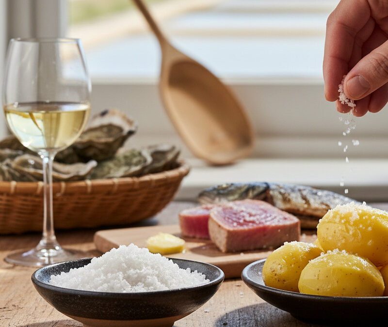 La fleur de sel de l’Île de Ré : L’or blanc des Marais Charentais