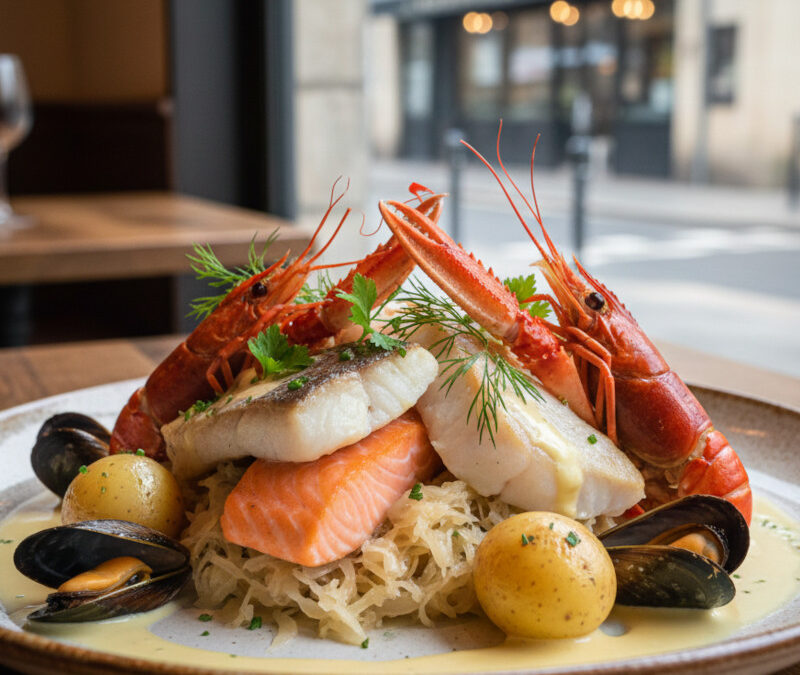 La choucroute de la mer : L&rsquo;incroyable rencontre entre l&rsquo;Alsace et l&rsquo;Océan
