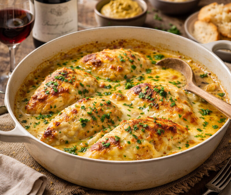 Le poulet Gaston Gérard : L&rsquo;élégance du coq au vin blanc de Bourgogne
