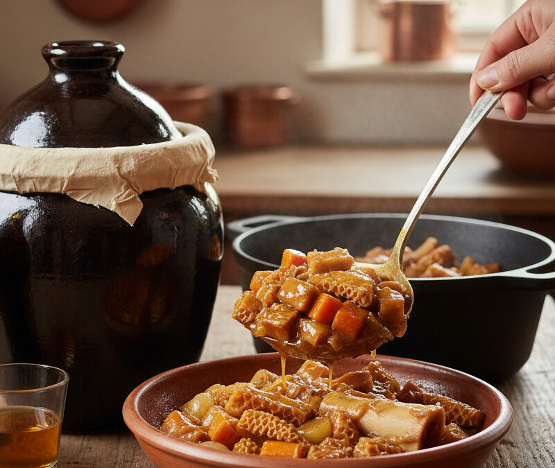 Les tripes à la mode de Caen : L&rsquo;art de la patience et du terroir Normand