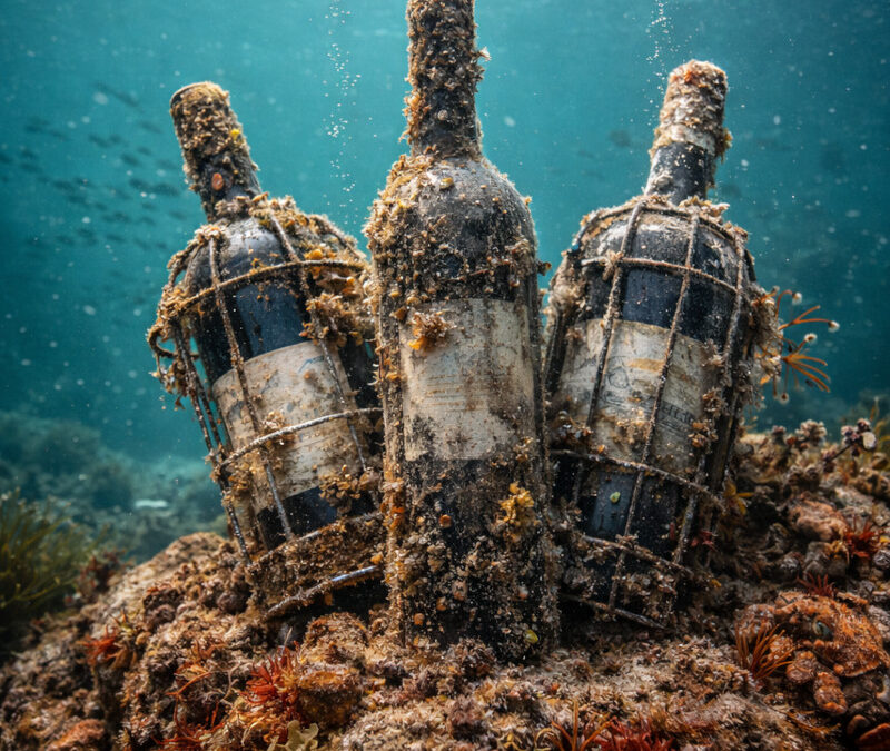Vin élevé sous la mer : Le nouveau secret des abysses de Bretagne et du Pays Basque