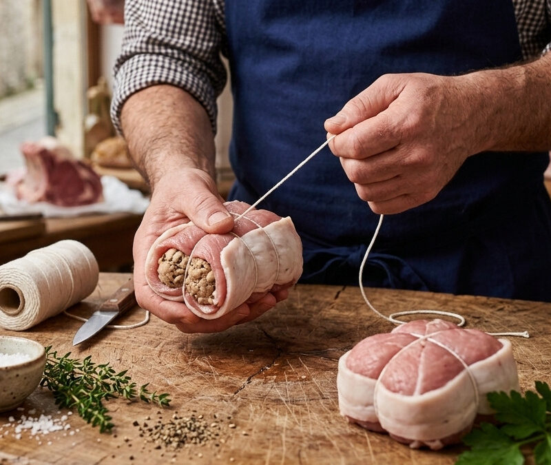 La paupiette : L’art du colis gourmand et du savoir-faire boucher