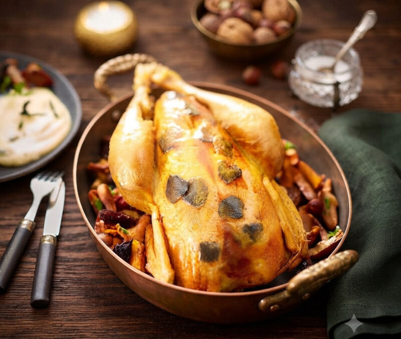 La poularde demi-deuil : L’élégance suprême de la cuisine Lyonnaise
