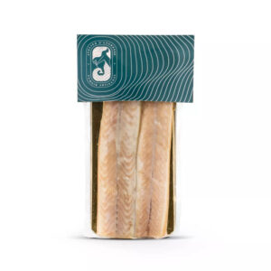 Anguille fumée et sauvage en filet