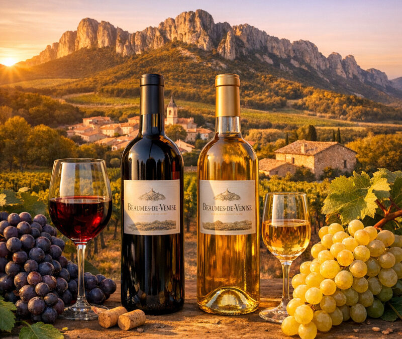 Beaumes-de-Venise : L&rsquo;or des dentelles de Montmirail
