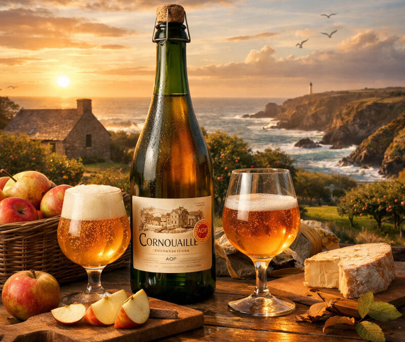 Cidre de Cornouaille AOP : L&rsquo;or ambré de Bretagne