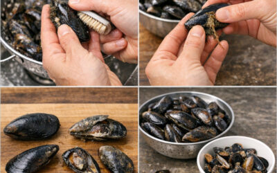 Comment bien nettoyer et trier les moules ? Reconnaître et éliminer les mauvaises étape par étape