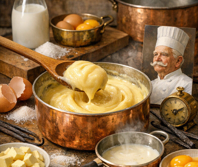 Comment ne pas rater sa crème pâtissière ? Le secret de la réussite selon Auguste Escoffier