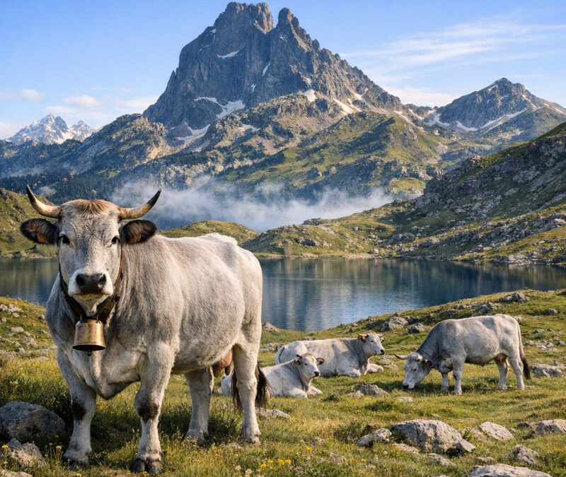 Le bœuf Gascon : L&rsquo;excellence grise au cœur des Pyrénées