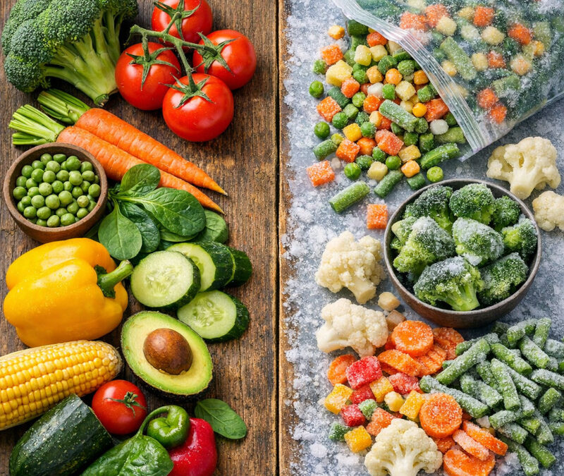 Les legumes surgelés sont ils moins nutritis que les frais ?