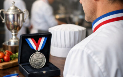 Pourquoi des cuisiniers ont un col bleu blanc rouge, qu&rsquo;est-ce que le MOF ?