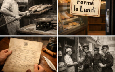 Pourquoi les boulangeries sont fermées le lundi ? Plongez dans l&rsquo;histoire de la loi sur la fermeture hebdomadaire