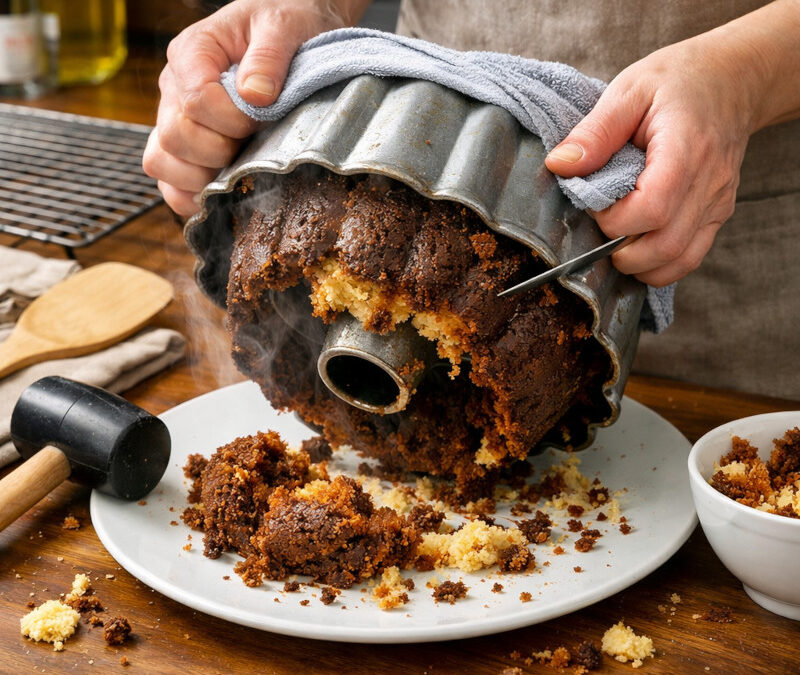 SOS : Comment démouler un gâteau qui refuse de sortir ?