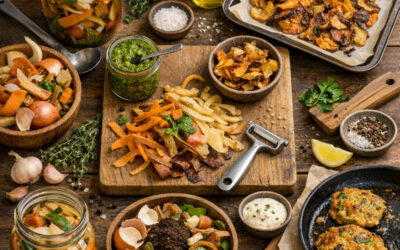 Comment recycler vos épluchures ? 5 techniques de chef pour ne plus rien jeter