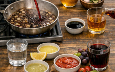 Comment remplacer le vin dans une recette de sauce