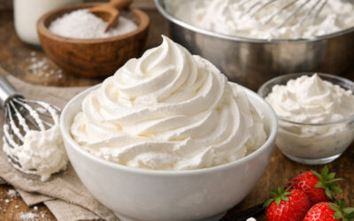 Crème fouettée ou crème Chantilly : Ne faites plus jamais l’erreur !