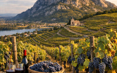 Crozes-Hermitage : L&rsquo;éclat de la syrah au pied du colosse de granit