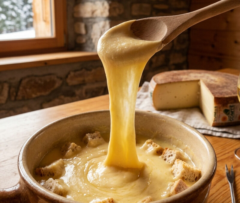 La fondue Comtoise : L&rsquo;art du Comté en fusion