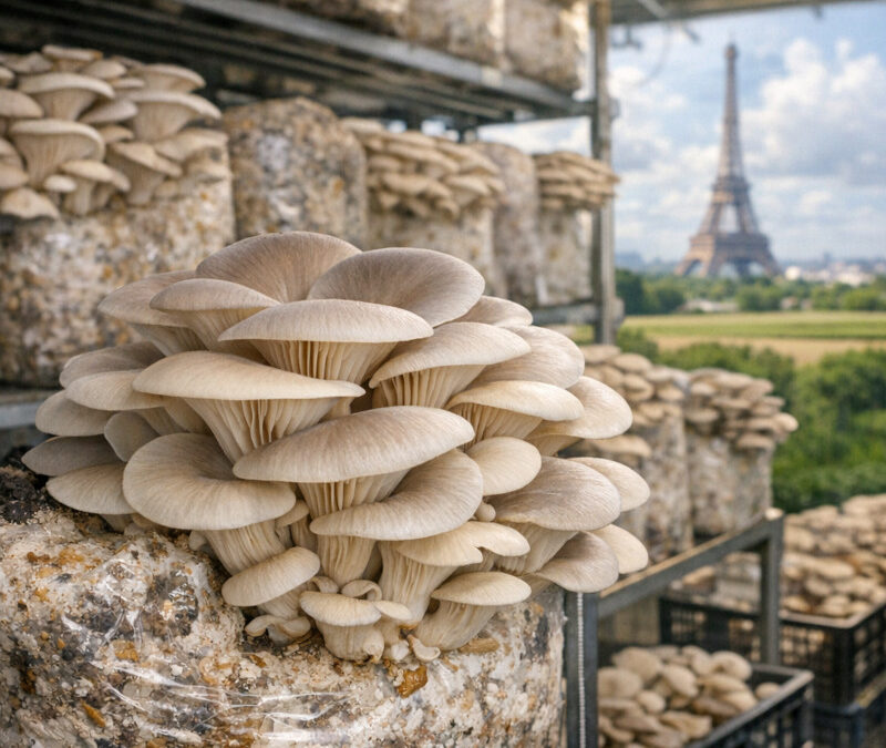La pleurote de l’Essonne : Le renouveau du champignon francilien