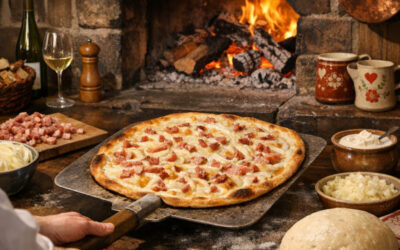 Le secret des winstubs alsaciennes pour une tarte flambée digne d&rsquo;un maître feu