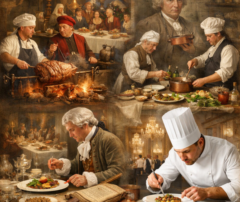 Les Maître-Queux : L’histoire et la naissance de la haute cuisine