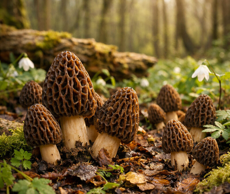 Morilles : Pourquoi vous ne devez SURTOUT pas les manger crues