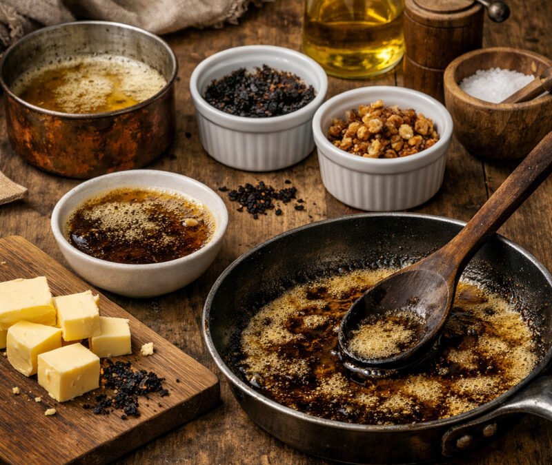 Pourquoi mon beurre noisette est amer ? Maîtriser le point de bascule thermique