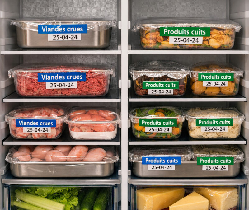 Séparation du cru et du cuit : Le rempart indispensable contre les intoxications alimentaires