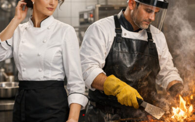 Tenue de cuisine : Pourquoi l&rsquo;élégance doit parfois céder le pas à la sécurité