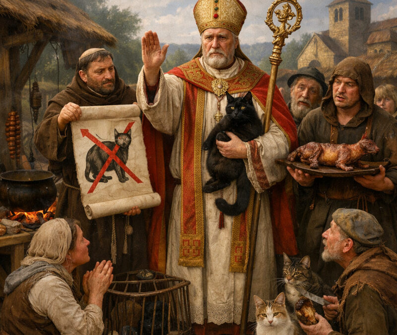 1248 : L&rsquo;interdiction de manger du chat ou le basculement symbolique du félin