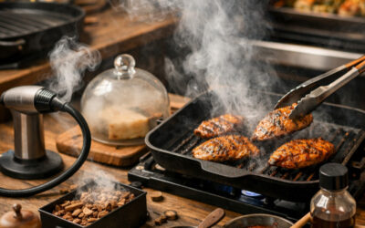 Comment obtenir un goût fumé et grillé sans jardin ?
