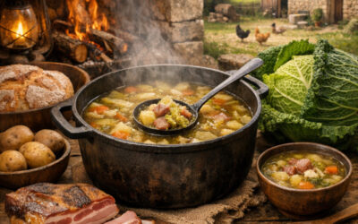 La Bréjaude : Secret et recette de la soupe limousine au lard et aux choux