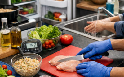 La marche en avant en cuisine : Le guide de la sécurité alimentaire à la maison