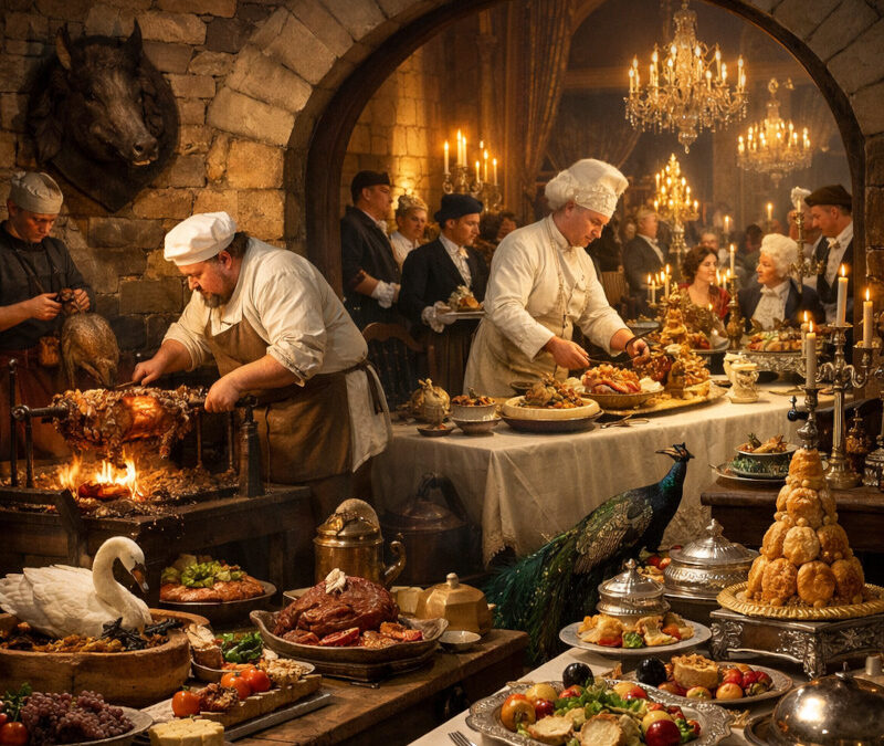 La naissance de la grande cuisine Française : Des banquets médiévaux à l’excellence classique