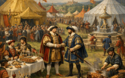 Le camp du Drap d’Or (1520) : Fastes, diplomatie et gastronomie de la Renaissance