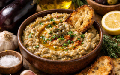 Le caviar d’aubergine : Secrets, histoire et recette d’un délice Méditerranéen