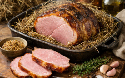 Le jambon au foin traditionnel : Recette, secrets de cuisson et variantes gourmandes