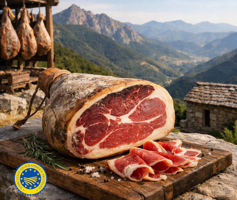 Le jambon de l’Ardèche : Chef-d&rsquo;œuvre de sel, de vent et de haute montagne